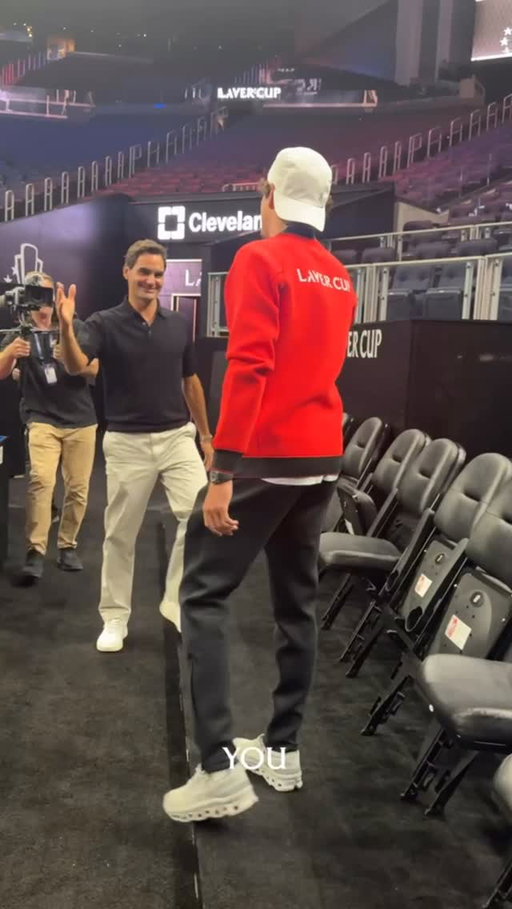 Fonseca 🤝 Federer 

Next gen meets a legend.

#LaverCup