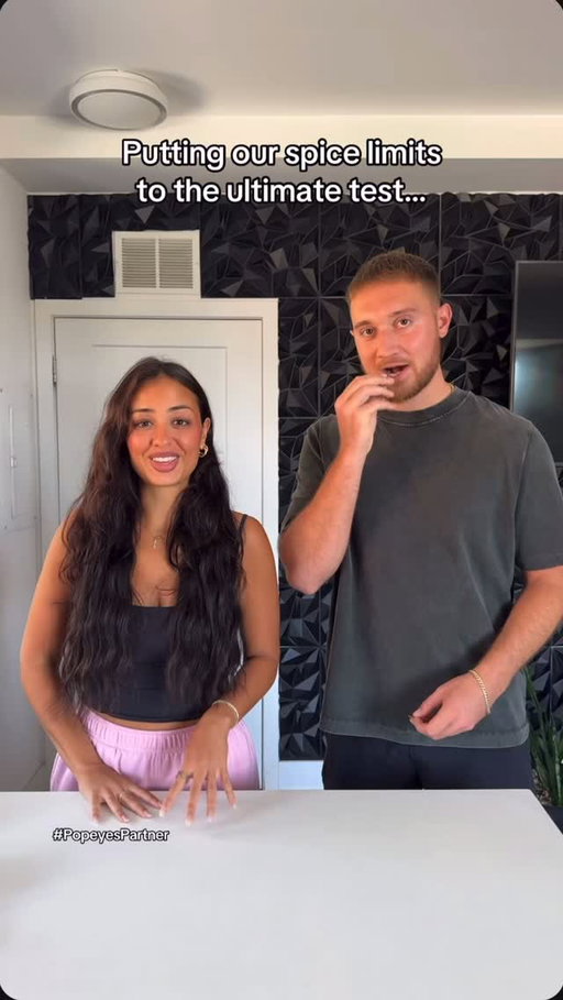 The best collab EVER 🔥 #PopeyesPartner @popeyes #couplescomedy #couplescontent #calebnandrea
