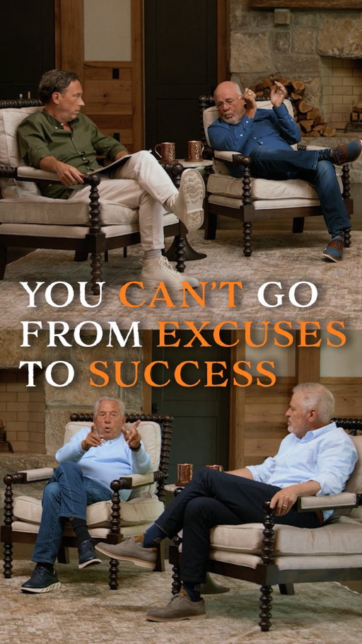 “You can’t go from excuses to success.”

New episode of Front Row Seat with some masterminds in leadership out now at the link in my bio!