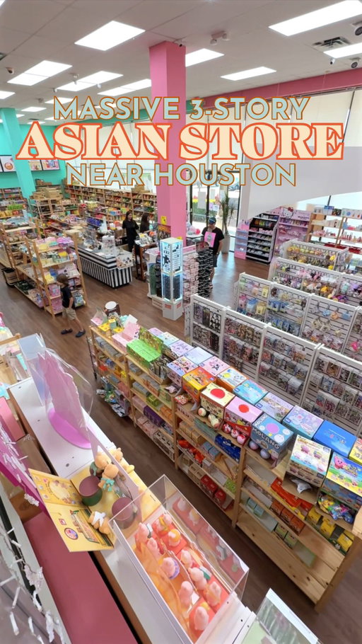 MASSIVE 3-STORY ASIAN STORE FOR K-POP MERCH, SKINCARE, SNACKS & MORE 🛍️🧸 We had to check out @violet_kpop after seeing their massive selection all over our feed, and the store is truly a dream for those that love Asian culture! From all our favorite Buldak ramens and niche snacks we haven’t seen since our Japan & Korea trip, to the latest skincare, tons of K-pop merch, a Photoism photobooth, and so much more—it’s packed with so many great finds.

We drove out to their largest location in Webster, but they also have stores in The Woodlands, Willowbrook, and Deerbrook. If you can make the trip, we recommend Webster—it’s a 3-story treasure hunt you could spend hours exploring. 

✨ Oh and if you’re hitting up @kfesthtx this year (Oct 11–12), stop by @violet_kpop’s booth (#M5) for giveaways and hard-to-find blind boxes (yes, even Labubus!). 🧸
——
📍: @violet_kpop, @shopvioletofficial (4 Houston Area Locations; Location featured: 575 W Bay Area Blvd, Webster, TX)

#kpop #giftshop #blindbox #koreanskincare #thingstodoinhouston #houstonshopping #houston #houstonfood #houstonfoodie #htx #houstoninfluencer #houstonkpop #webstertx #thewoodlands #humbletx #willowbrook
