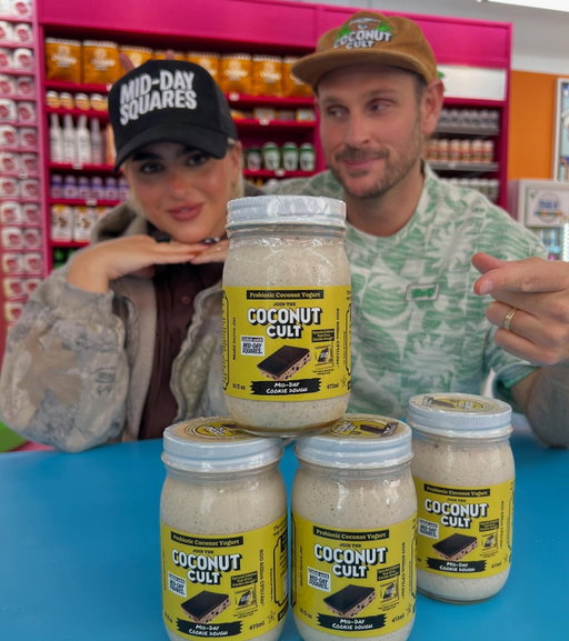 SOLD OUT 😭😭 but this flavor was so successful that we’re making another batch and dropping it soon. 

Mid-Day Cookie Dough is LIVE on the coconut cult’s website. 🔥Go grab some IMMEDIATELY before they’re gone.

For our Canadian community — don’t worry, we got you!! October 1st, this very limited drop will be available on NaturSanté’s website, with shipping Canada-wide. We’ll announce the moment it’s live so you can grab yours.
⚡️Stay tuned.