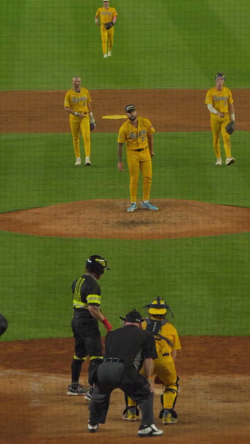 Everyone was shaking that thing for this one😅 

#savannahbananas #bananaball #dance #baseball