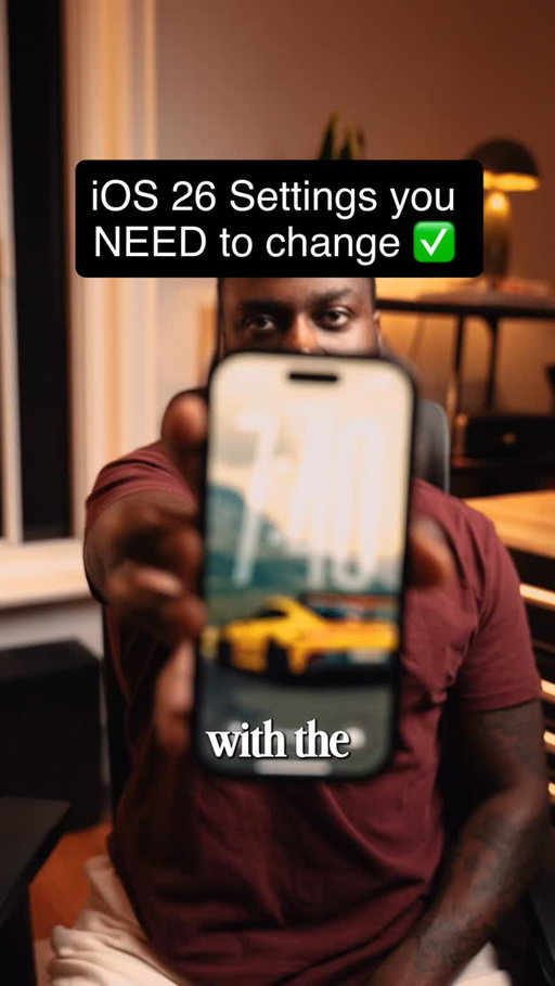Check out these settings once you update your iPhone to iOS 26!

#ios26 #ios #apple #iphone