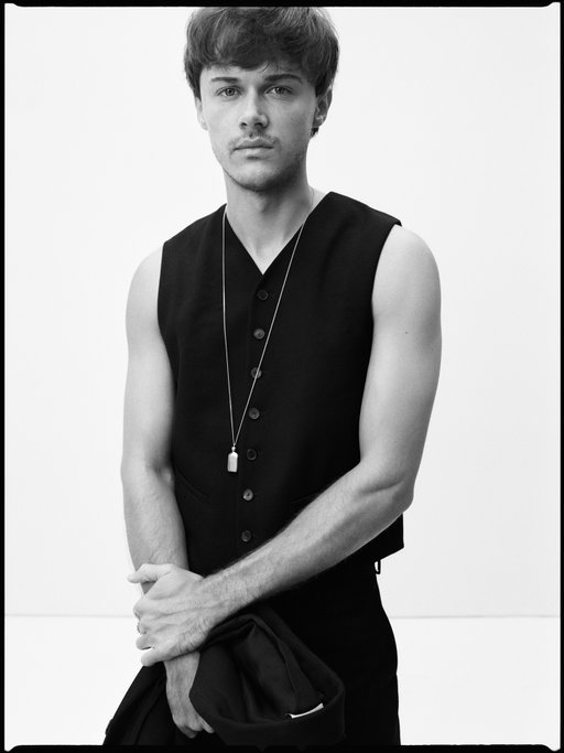 @chrisbriney_ photographed by @zoeghertner.

A portrait series. Calvin Klein Collection Spring 2026 show by Veronica Leoni. September 12th. East Village, New York City.