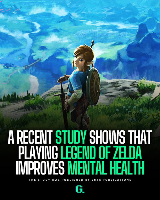 The study states that games like Zelda, "...foster a sense of exploration and calm in life... Ultimately contributing positively to one's overall happiness in life."
-
#gaming #gnews #zelda #mentalhealth #explore #trending #link
