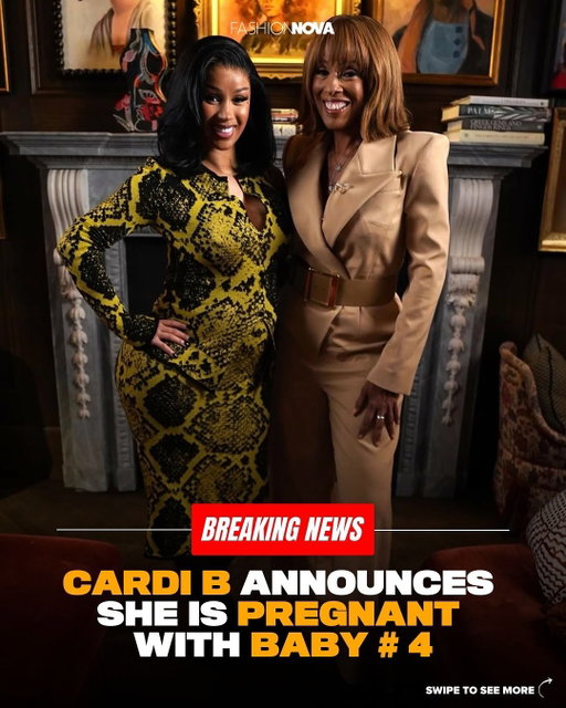 Another Baby Bardi is on the way! 🎉 Congrats to Cardi & Stefon Diggs — VOTE what you think they’re having 🤔 ⁠