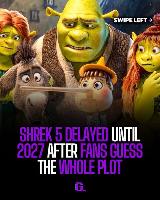 Shrek 5 has reportedly been delayed till 2027 after a TikTok video shows a fan predicting the entire movie plot👀

credit: riggsreact_ (TT)

#shrek #tiktok #fan #trending #explore
