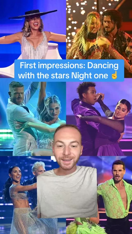 First impressions 💃 #dwts night ☝️ IM so tapped into this season #dancingwiththestars comment below who your picks are! 🕺