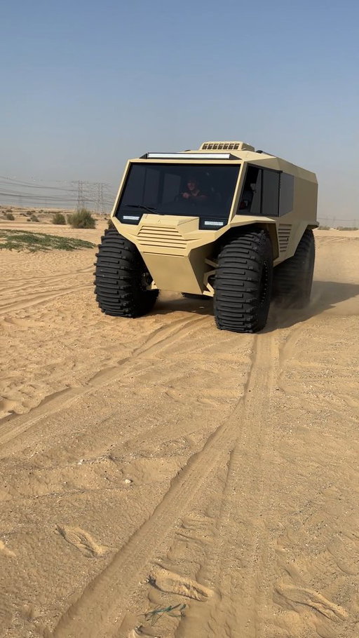 The Atlas ATV can crab walk! 🤯 🦀

@sbxcars 

#atv #crabwalk #vehicle