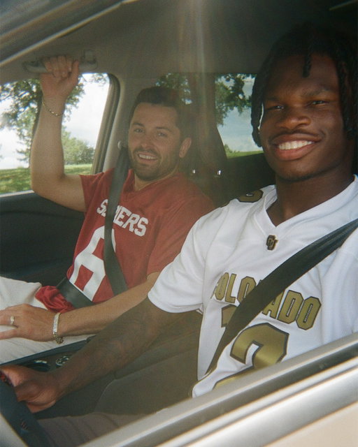 My first year at the Heisman House. Well… almost 📦 #NissanHeismanHouseRoadTrip #NissanPartner