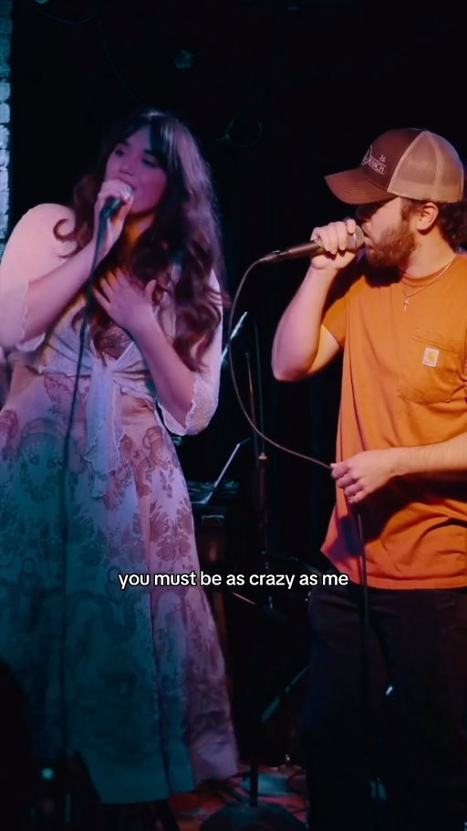 this was the first time we ever performed this song live!! ✨🤠 @blakewoodmusic #countrymusic #newmusic #live #duet #lovesong