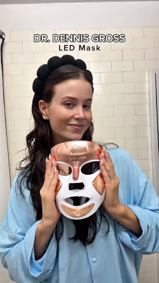 My LED mask helps recharge my skin, no matter how late I’m at the office! Don’t miss LED Week — up to 30% off on kits, October 1st – 8th! #DDGPartner @drdennisgross