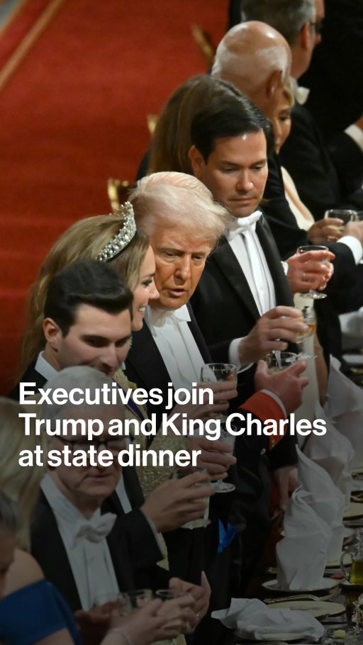 Apple CEO Tim Cook, Nvidia CEO Jensen Huang, Blackstone CEO Steve Schwarzman, Arm CEO Rene Haas and media tycoon Rupert Murdoch were among the guests who attended the banquet, as the US and UK are set to solidify joint tech, energy and digital asset agreements.

Tap the link in bio to read more.