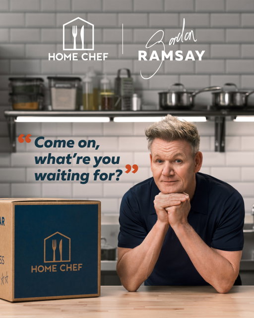 You know we had to do a 🚨 GIVEAWAY 🚨 !!!

ONE lucky home cook will receive a cookbook signed by Gordon Ramsay, a HexClad pan, and a $300 Home Chef gift card! ✨ 

What’re you waiting for?! Here’s how to enter:
1. Like this Post
2. Comment your favorite Gordon quote below 😆