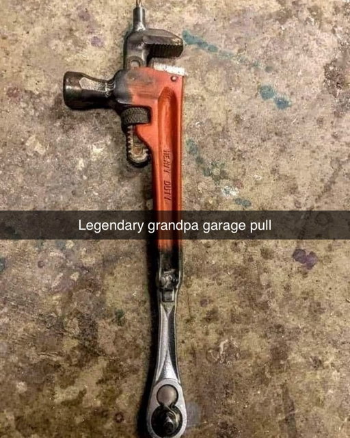 The ol whatchama call it 🔧