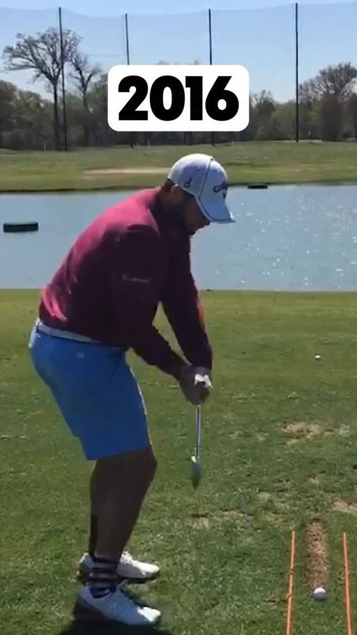 Wesley’s swing every year he has played on the @pgatour