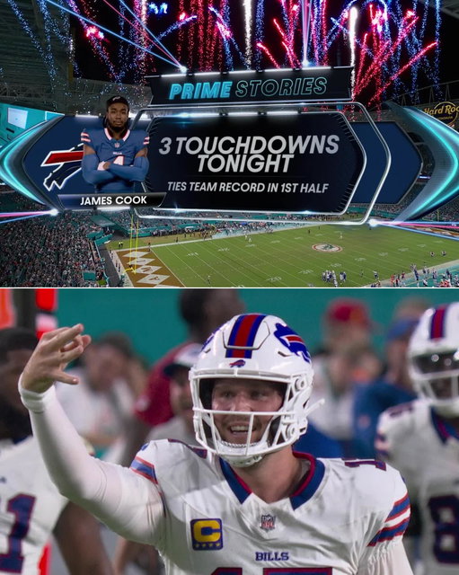 James Cook went off vs. Miami last season. Think he can do it again? 👀

MIAvsBUF– Thursday 8:15pm ET on Prime Video
Also streaming on #NFLPlus