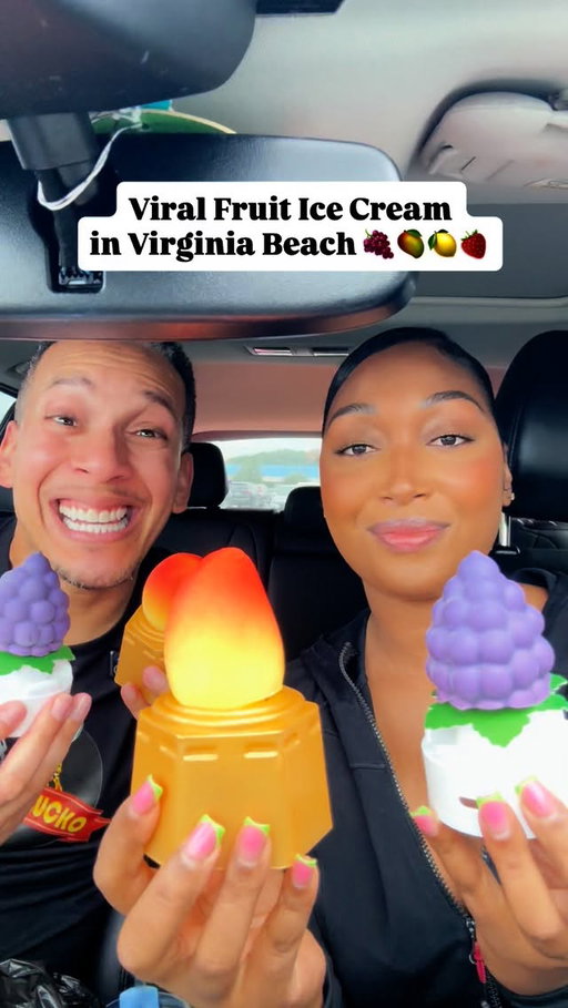 Viral Fruit Ice Cream with my good friend @yummobucko 💙 Would you try it? 🤔

Had a great time catching up with Yummo! He’s such a sweetheart and we always uplift each-other 🙌🏽 We’ve wanted to collab for a minute and thought this would be a fun experience for the both of us and that the Bucko Buddies/StormChasers would want to know where to find this Ice Cream 👀

Thanks for always being a great friend Yummo 🫶🏽

GRAND MART
📍649 Newtown Rd Ste 105, Virginia Beach, VA 23462 

•

•

#Stormchasers #foodie #757 #va #vabeach #norfolkva #hamptonroadsva #virginiabeach #portsmouthva #viralfruit