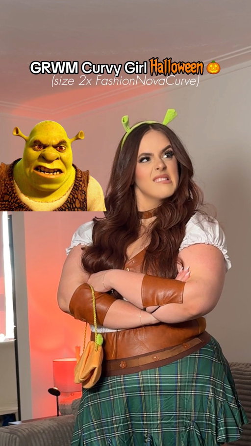 @FashionNovaCurve • GRWM for Halloween! 🎃 I’m obsessed with this “Sexy Swamp Ogre 6 Piece Costume Set” from @FashionNova — it’s the perfect mix of sexy and cute, but still modest if you pair it with brown leggings. Honestly, it’s giving hottest ogre in the swamp!

Now’s the best time to snag your Halloween costumes, besties! Fashion Nova carries up to size 3X/4X, so there’s truly something for everyone. I love how affordable the options are, with flattering fits for every body type. From modest to bold, they’ve got over 800 unique costumes to choose from. 👻

Let’s kick off spooky season with a bang!

#grwm #plussizegrwm #plussizehalloween #halloweencostumes #halloweencostumeideas #plussizestyle #spookyseason