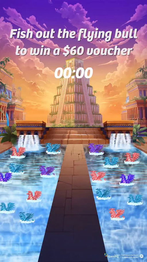 💎 The queen of Babylon has lost her family heirloom, the flying bull! 𝐇𝐞𝐥𝐩 𝐟𝐢𝐬𝐡 𝐢𝐭 𝐨𝐮𝐭 𝐟𝐨𝐫 𝐭𝐡𝐞 𝐜𝐡𝐚𝐧𝐜𝐞 𝐭𝐨 𝐰𝐢𝐧 𝐚 $𝟔𝟎 𝐀𝐦𝐚𝐳𝐨𝐧 𝐯𝐨𝐮𝐜𝐡𝐞𝐫. ⁣⁣
 ⁣⁣
Just tell the queen if it’s made of ruby, sapphire or amethyst to prove you’ve found it. ⁣⁣
⁣⁣
⁣⁣
⁣⁣
_____________⁣ ⁣⁣
Three selected winners will be announced on September 26th to win a $60 Amazon voucher each. ⁣⁣
Winners must message us to redeem. Vouchers are not exchangeable for cash.