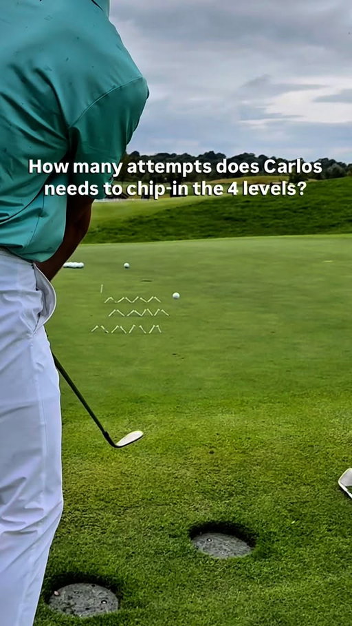 How many attempts did it take him to finish?
The winner gets a shoutout from @carlosortizgolf , “La Esperanza de Mexico”, the short game artist 👨🏼‍🎨 🇲🇽