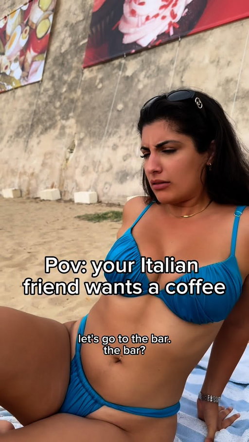 A bar is a bar and a cafe is also a bar

#comedy #italian #italiancomedy #actress #coffee #italiansummer