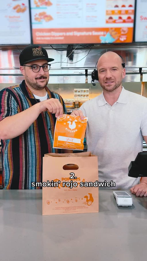 Drop your @popeyes and @hotones order below! 👇