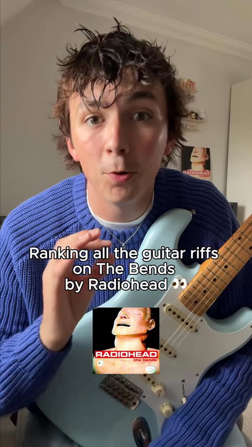 This was HARD! Trying to rank all 10 guitar riffs (ok and 1 bass riff) from The Bends album by Radiohead. This is actually my all time favourite album, with some of my all time favourite Radiohead songs and guitar riffs! 🫶

What would your list be? Or your favourite and least favourite? 👀

All played on my Fender Vintera 50s Stratocaster with Fender Custom Shop Fat 50s pickups, except for High and Dry which was played on my Martin 00015M acoustic guitar, and Bones which was played on my Squier Bronco Bass! 🎸

#radiohead #thebends #thomyorke #jonnygreenwood #guitarriff #guitarriffs #fender