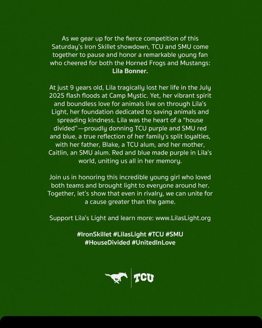 This Saturday and always, we remember Lila 💚