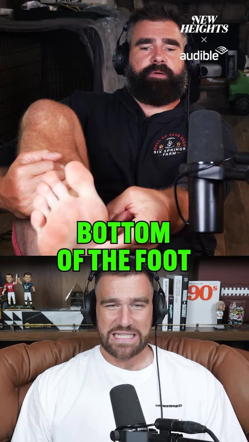 Jason brought out visual aids to explain why turf toe is so much worse than it sounds @audible