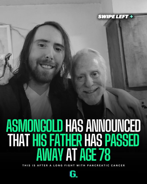 Over the past few months, Asmongold stepped away from streaming to care for his father, who was battling pancreatic cancer. Today, he shared the heartbreaking news on X that his dad has passed away. Sending love and strength to Asmongold and his family during this difficult time. May his father rest in peace
-
#gnews #asmongold #rip