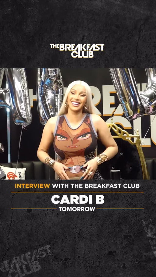 Our girl @iamcardib and her baby bump will be in the building tomorrow, and we’re throwing her a baby shower 💕🍼👶🏽 Tap in because  you know Cardi doesn’t hold back!🔥
 
Set your alarms and listen live tomorrow ➡️ http://breakfastclubonline.com/listen