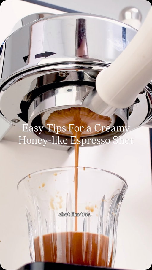 3 easy tips for creamy, honey-like espresso shots, with ANY machine!

- Store beans in airtight containers (Airscape or jars in a dark place)
- Use a coffee scale + good puck prep for perfect 1:2 ratio shots
- Take time to prep the puck as good as you can with a WDT tool and a Self-leveling Tamper

Aim for 18g in, 36g out, 25–30 seconds. Adjust grind if it’s too fast or slow.

Would you try these at home?

#homebarista #espresso #coffee #homecafe #espressomachine