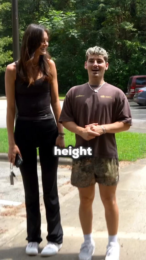 I took a 6’4 girl on a date! | YouTube: Gibson Ardoline