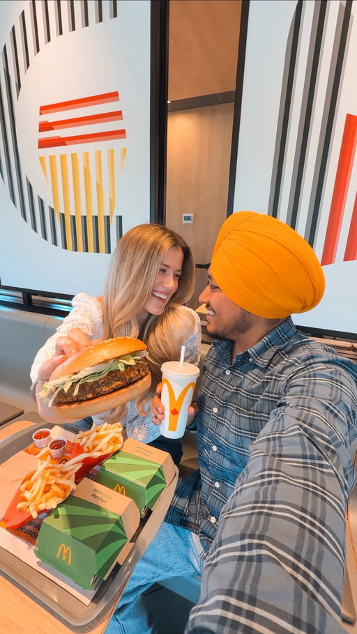 #ad The wait is over—@mcdonaldscanada McVeggie is HERE, now available across Canada! 🍔🇨🇦✨