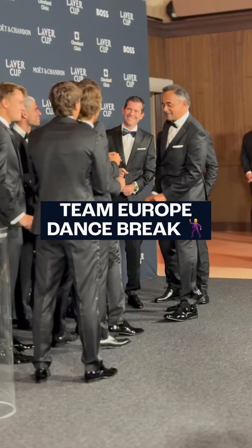 When the DJ plays your favourite song 🎶 

@lavercup | #LaverCup