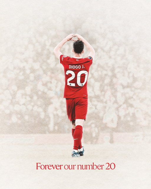 On this day in 2020, Diogo Jota became a Red ❤️

Always in our hearts. Forever our number 20.