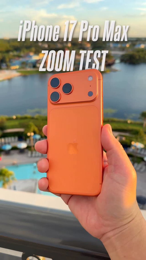 Apple iPhone 17 Pro Max Camera Zoom Test! How does the 40X maximum zoom look on the new 4X Telephoto lens? The bigger sensor definitely helps at night. Do you want to see that one? #tech #technology #apple #iphone #iphone17pro #iphone17promax #shotoniphone #smartphone #camera #photo #photography #reels #reelsinstagram