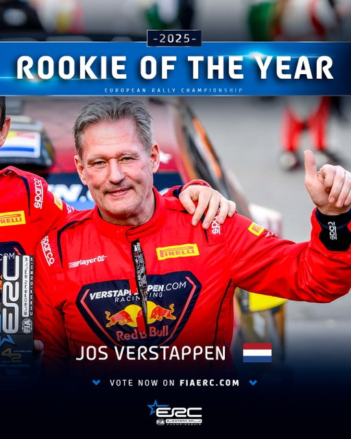 🚨 ERC ROOKIE OF THE YEAR – VOTE NOW! 🚨

Who was the standout ERC Rookie of the 2025 season? Vote now on FIAERC.com! 🗳️