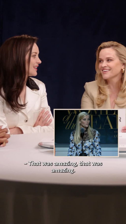 Reese Witherspoon knows a thing or two about writing and playing strong female characters. Here’s her advice to writers and actors who hope to do the same. Watch the full episode of Glamour’s “Excessive Questions” with the cast of The Morning Show at the link in bio.