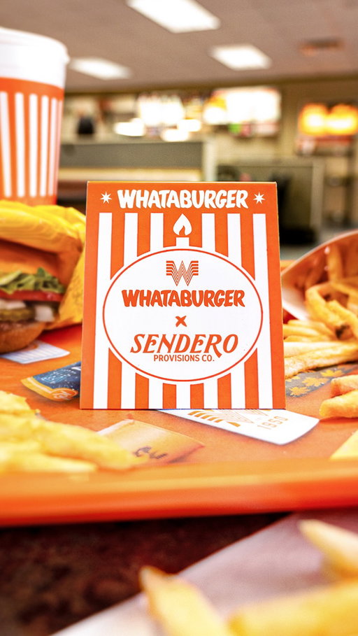Order 75 will be out shortly. @whataburger x @senderopc, all the way.