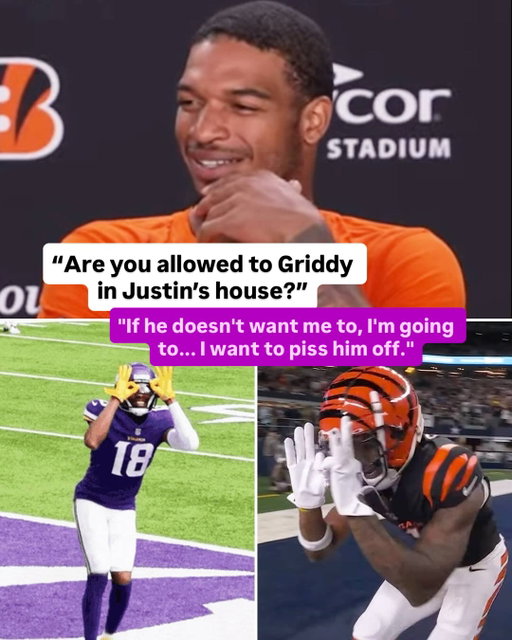 Ja’Marr Chase was asked if he would be allowed to Griddy in Minnesota 😭🕺

Who has the better Griddy? 🤔

(Via @bengals, @vikings)