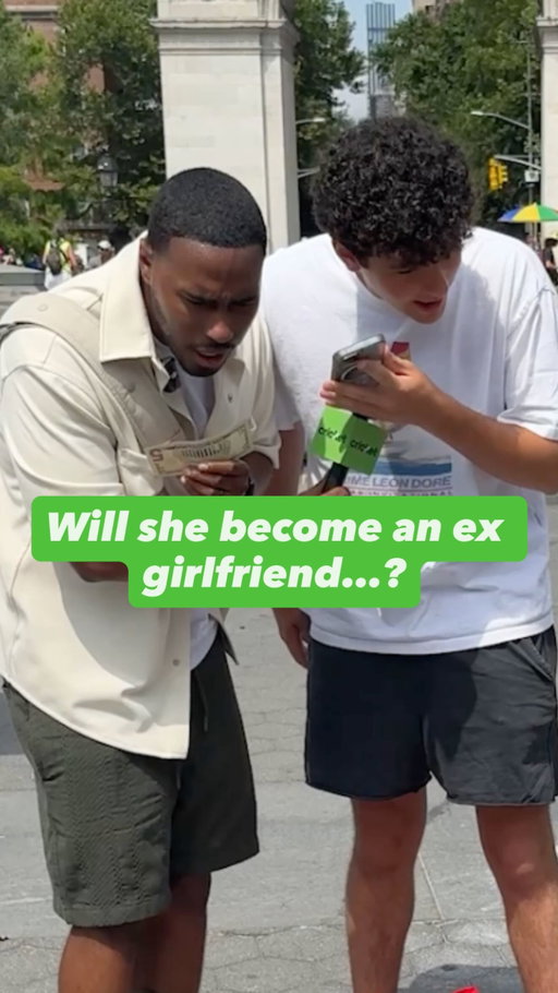 Be honest: what are you doing if your partner doesn’t answer your call? 

#manonthestreet #moneyontheline #phonechallenge #funnyinterviews