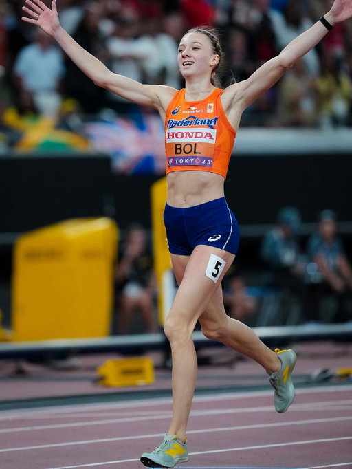 @femke_bol is your 2025 400m hurdles World Champion.🥇