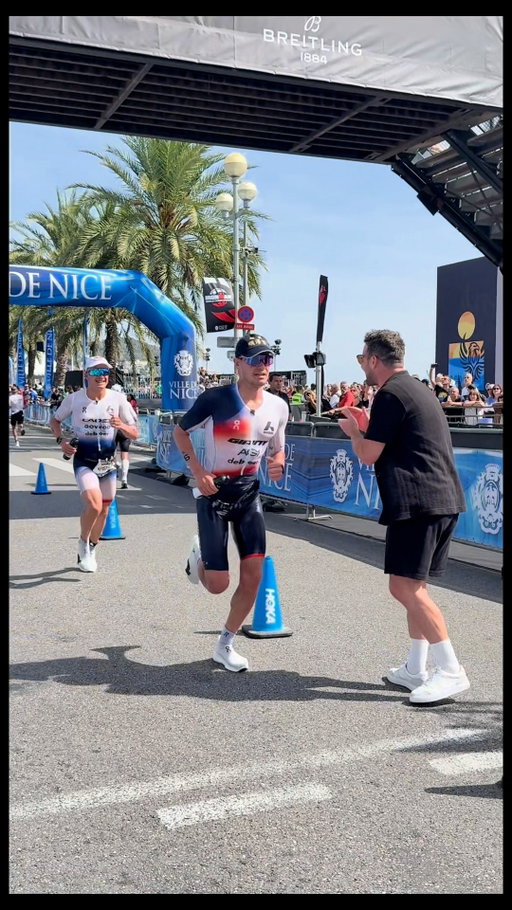 Speed recognises speed 😮‍💨

Legendary cyclist, Mark Cavendish loved spectating the IRONMAN World Championship in Nice 😍

#IMWC #Nice2025 #IRONMANtri