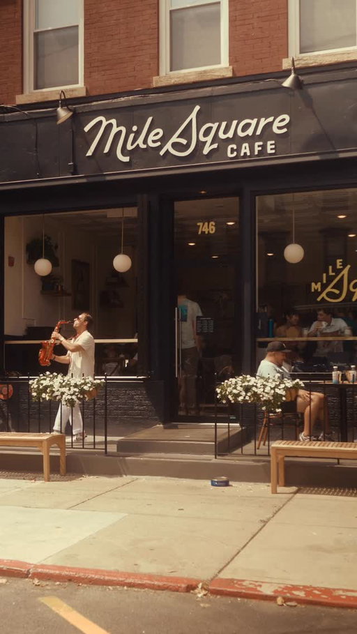 Never a dull moment at Mile Square Cafe