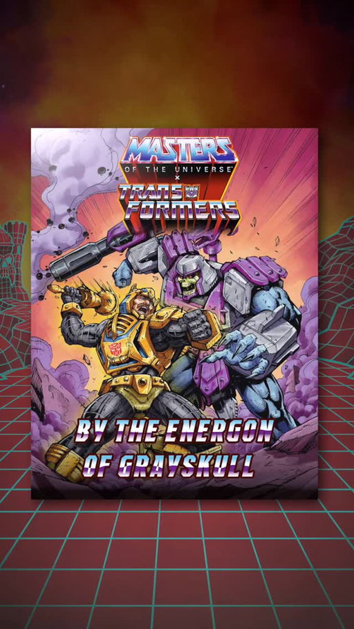 Cyberton was torn apart over harnessing Energon, and now the battle has moved to Eternia. 

With the Energon of Grayskull at stake, will Man-At-Arm’s Bumblebee armor be enough to stop Skeletor with his Megatron armor and havoc cannon?