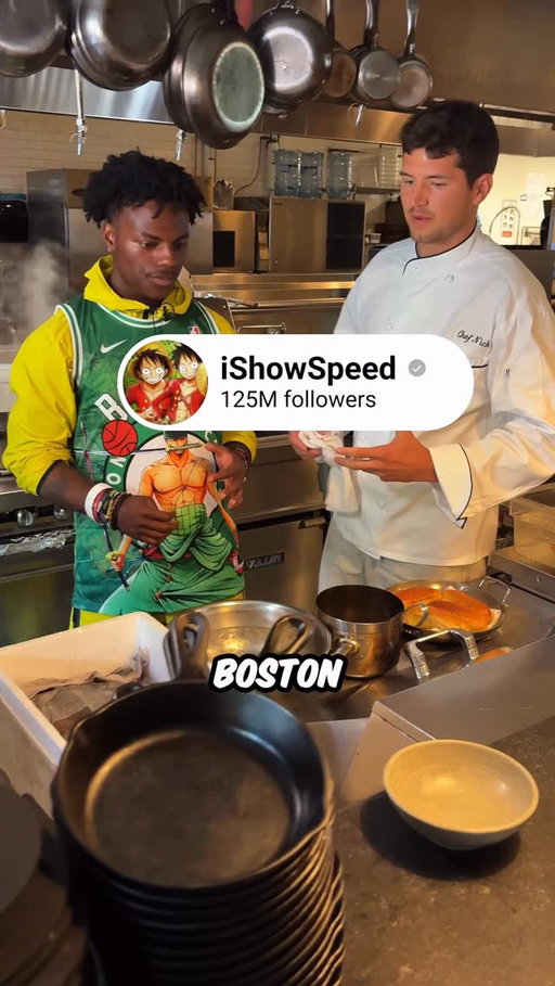 IShowSpeed Tries Lobster