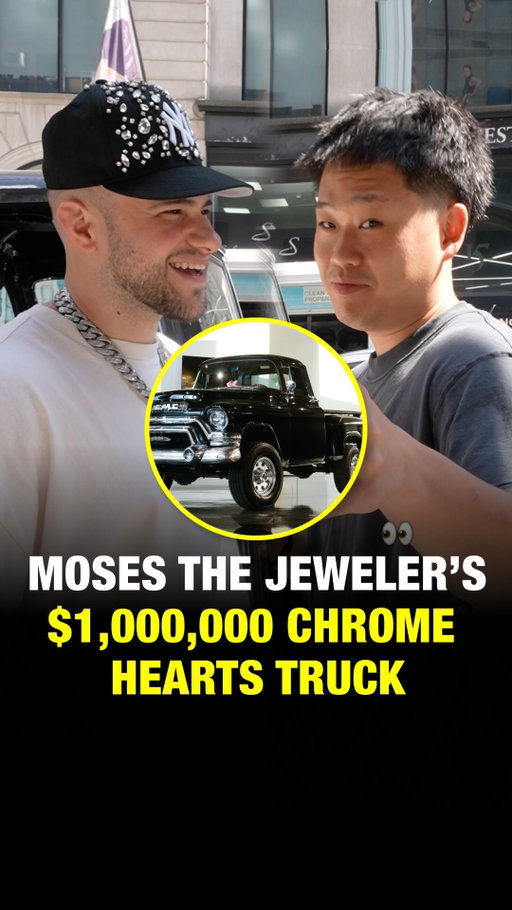 @mosesjewelry shows us the $1M Chrome Truck 🤑🔥 Watch the full video on our YouTube 📺️