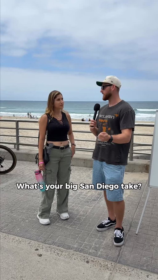 What’s your San Diego take?

#manonthestreet #streetinterview #sandiego